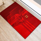 Gold Coast Suns Rubber Doormat Modern Geometric Sports Graphic Style