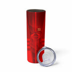 Personalized Gold Coast Suns Skinny Tumbler Modern Geometric Sports Graphic Style