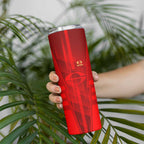 Personalized Gold Coast Suns Skinny Tumbler Modern Geometric Sports Graphic Style