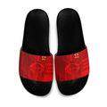 Gold Coast Suns Slide Sandals Modern Geometric Sports Graphic Style