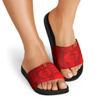 Gold Coast Suns Slide Sandals Modern Geometric Sports Graphic Style