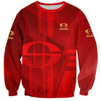 Personalized Gold Coast Suns Sweatshirt Modern Geometric Sports Graphic Style