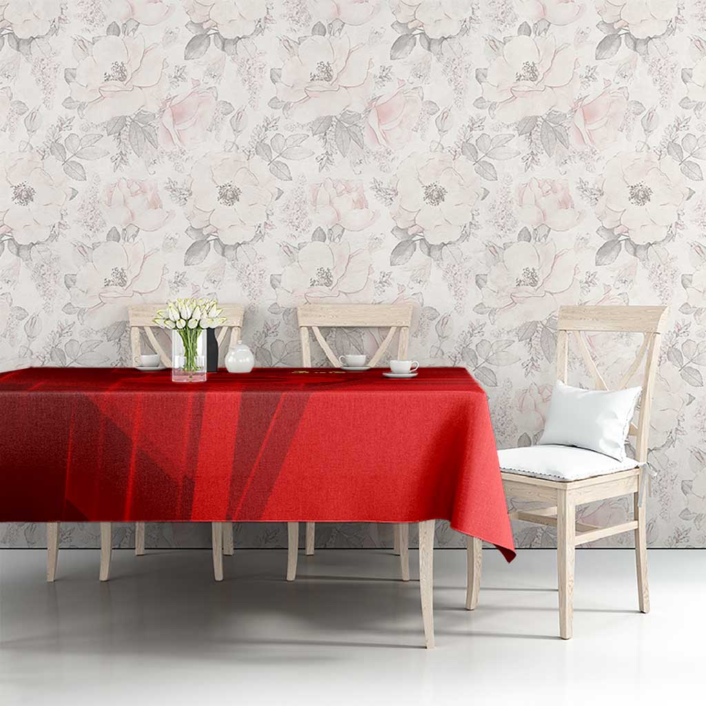 Gold Coast Suns Tablecloth Modern Geometric Sports Graphic Style