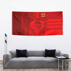 Gold Coast Suns Tapestry Modern Geometric Sports Graphic Style