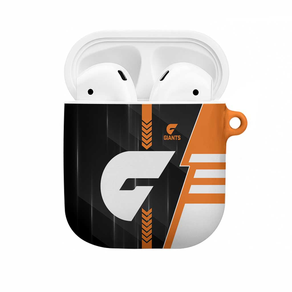 Greater Western Sydney Giants AirPods Case Modern Geometric Sports Graphic Style
