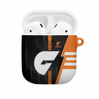 Greater Western Sydney Giants AirPods Case Modern Geometric Sports Graphic Style