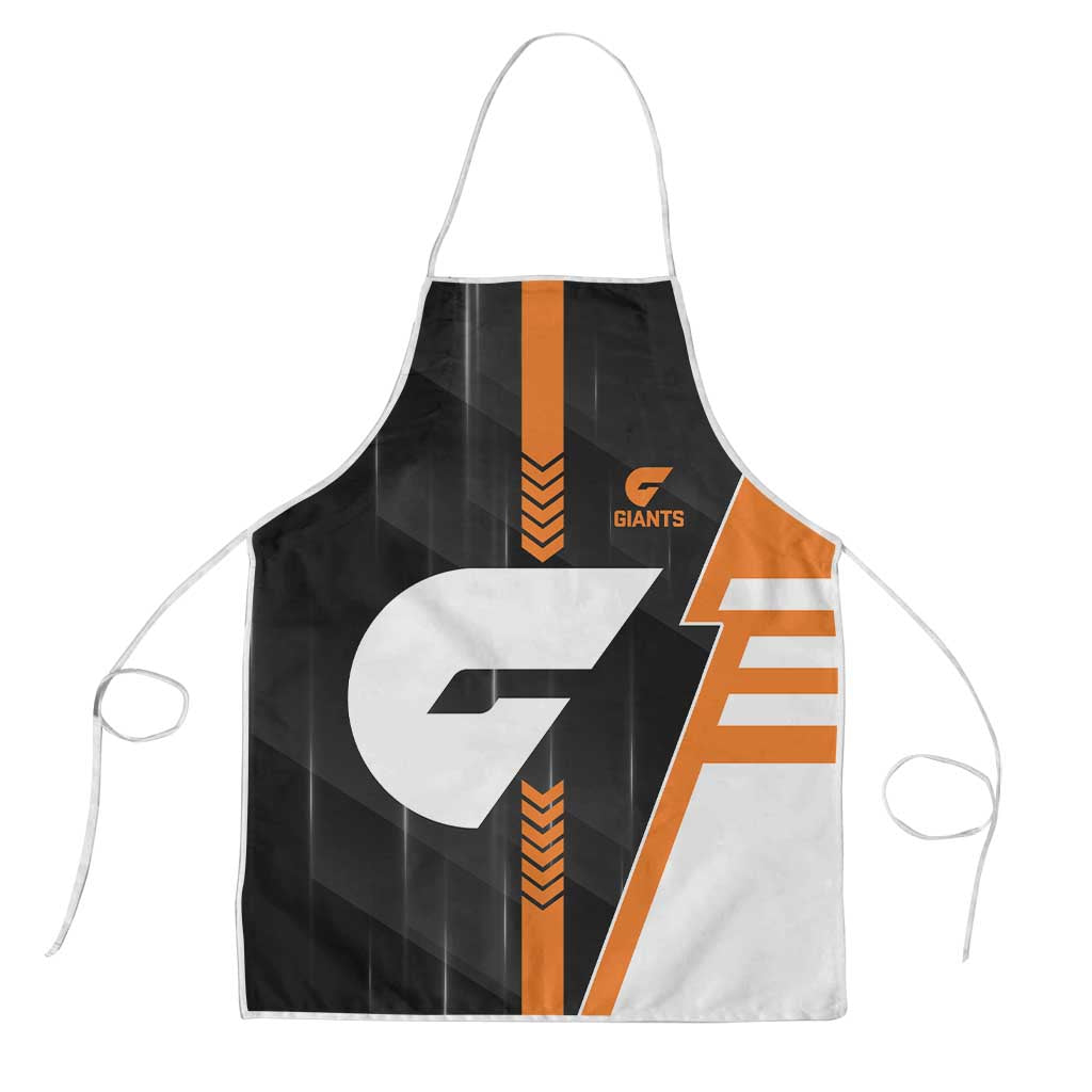Greater Western Sydney Giants Apron Modern Geometric Sports Graphic Style
