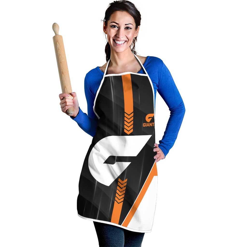 Greater Western Sydney Giants Apron Modern Geometric Sports Graphic Style