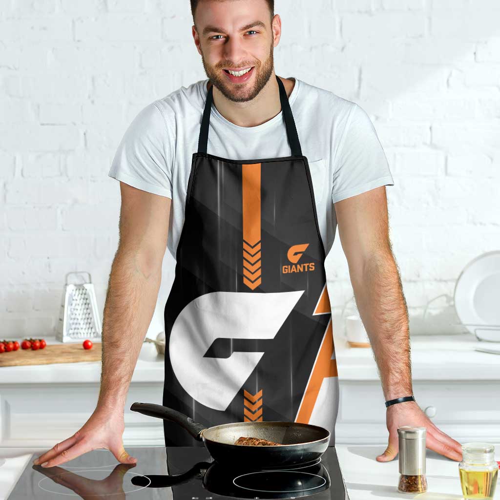 Greater Western Sydney Giants Apron Modern Geometric Sports Graphic Style