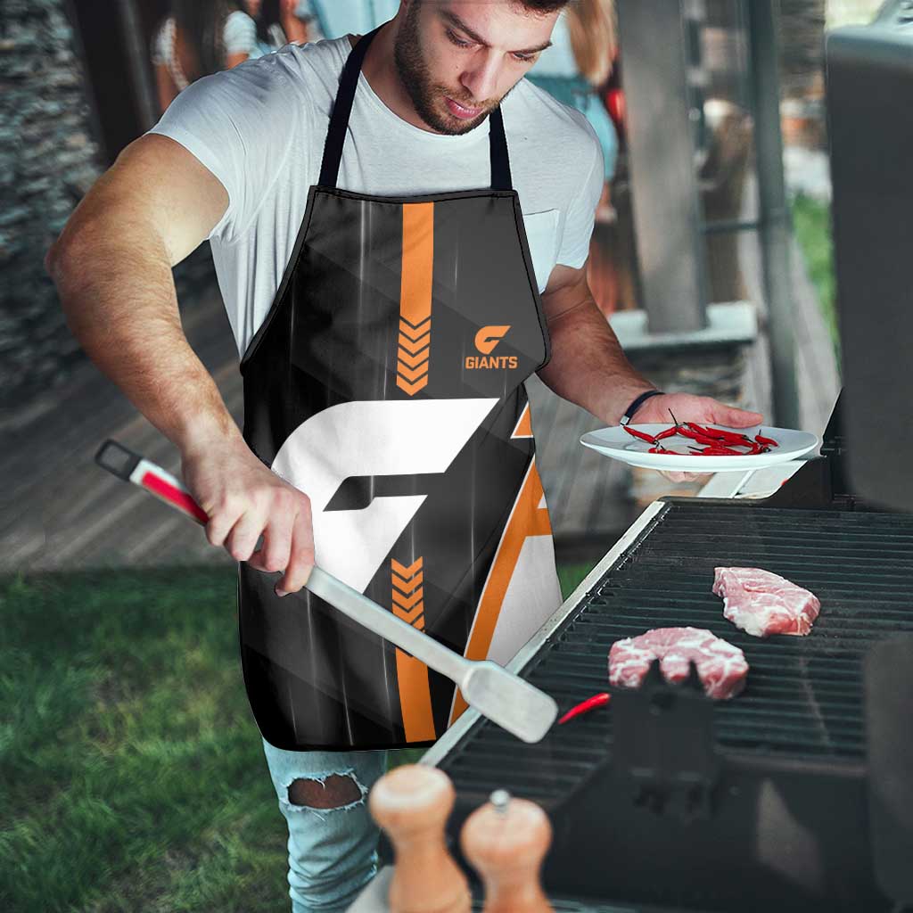 Greater Western Sydney Giants Apron Modern Geometric Sports Graphic Style
