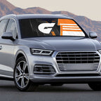 Greater Western Sydney Giants Auto Sun Shade Modern Geometric Sports Graphic Style
