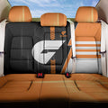 Greater Western Sydney Giants Back Car Seat Cover Modern Geometric Sports Graphic Style