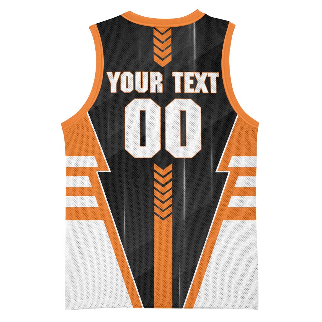 Personalized Greater Western Sydney Giants Basketball Jersey Modern Geometric Sports Graphic Style