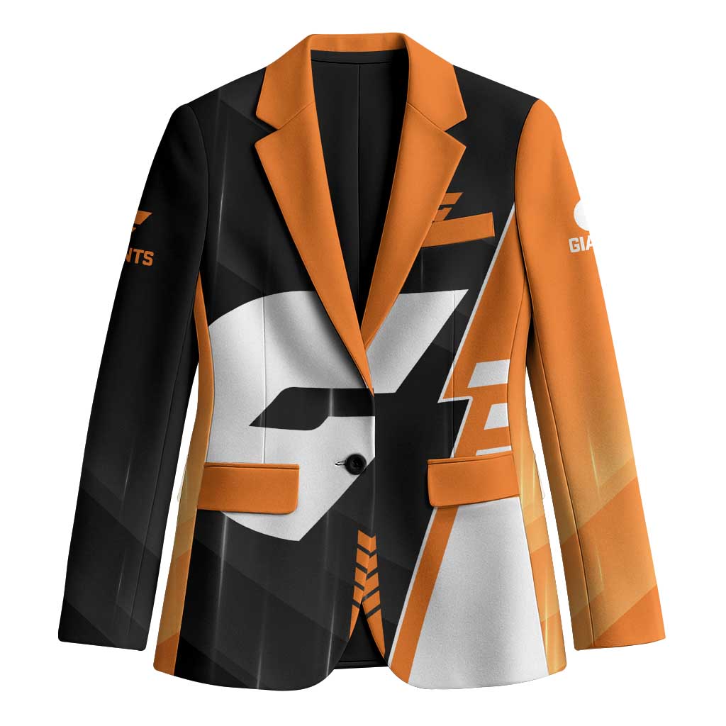 Personalized Greater Western Sydney Giants Blazer Modern Geometric Sports Graphic Style