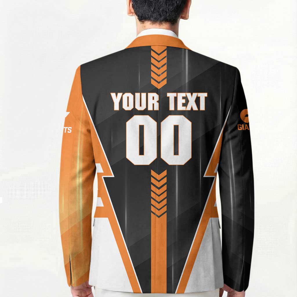 Personalized Greater Western Sydney Giants Blazer Modern Geometric Sports Graphic Style