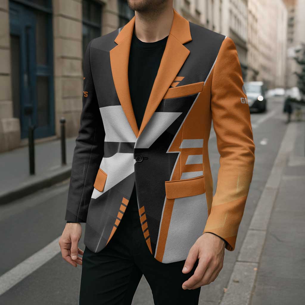 Personalized Greater Western Sydney Giants Blazer Modern Geometric Sports Graphic Style