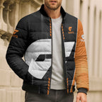 Personalized Greater Western Sydney Giants Bomber Puffer Jacket Modern Geometric Sports Graphic Style