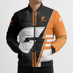 Personalized Greater Western Sydney Giants Bomber Puffer Jacket Modern Geometric Sports Graphic Style