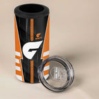 Personalized Greater Western Sydney Giants 4 in 1 Can Cooler Tumbler Modern Geometric Sports Graphic Style