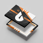 Greater Western Sydney Giants Canvas Wall Art Modern Geometric Sports Graphic Style