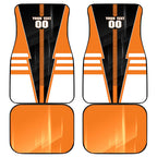 Personalized Greater Western Sydney Giants Car Mats Modern Geometric Sports Graphic Style
