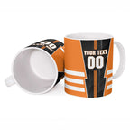 Personalized Greater Western Sydney Giants Ceramic Mug Modern Geometric Sports Graphic Style