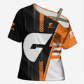 Personalized Greater Western Sydney Giants Cross Shoulder Shirt Modern Geometric Sports Graphic Style