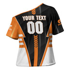Personalized Greater Western Sydney Giants Cross Shoulder Shirt Modern Geometric Sports Graphic Style