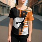 Personalized Greater Western Sydney Giants Cross Shoulder Shirt Modern Geometric Sports Graphic Style