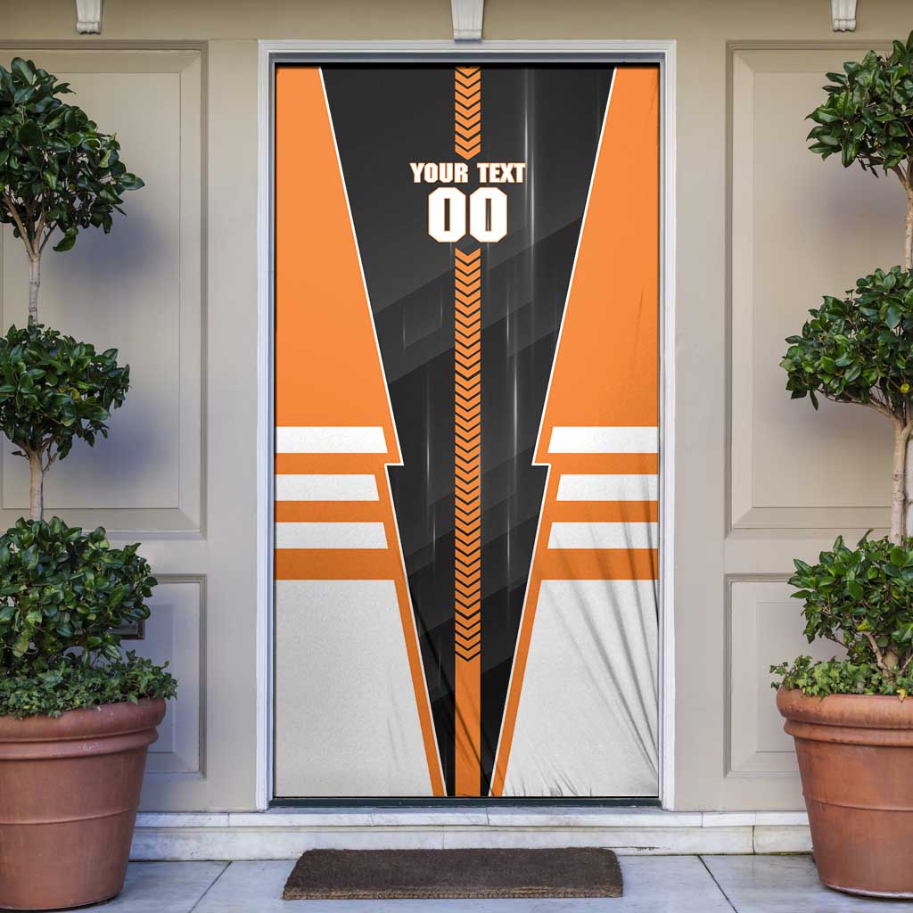 Personalized Greater Western Sydney Giants Door Cover Modern Geometric Sports Graphic Style