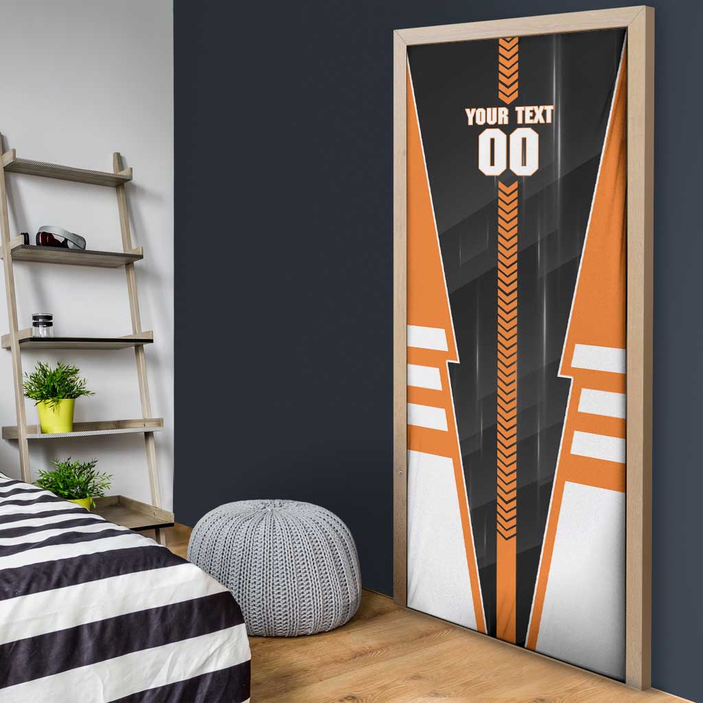 Personalized Greater Western Sydney Giants Door Cover Modern Geometric Sports Graphic Style
