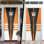 Personalized Greater Western Sydney Giants Door Cover Modern Geometric Sports Graphic Style