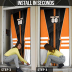 Personalized Greater Western Sydney Giants Door Cover Modern Geometric Sports Graphic Style