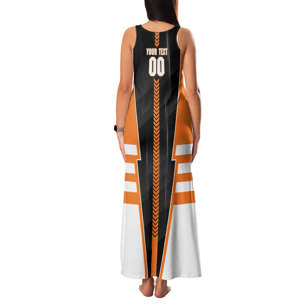 Personalized Greater Western Sydney Giants Family Matching Tank Maxi Dress and Hawaiian Shirt Modern Geometric Sports Graphic Style