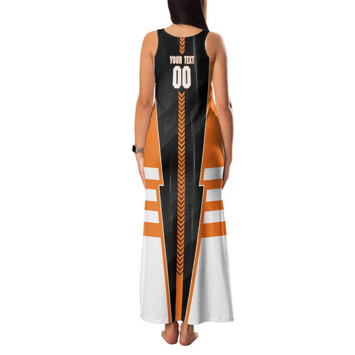 Personalized Greater Western Sydney Giants Family Matching Tank Maxi Dress and Hawaiian Shirt Modern Geometric Sports Graphic Style