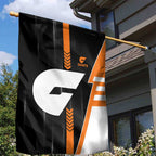 Greater Western Sydney Giants Garden Flag Modern Geometric Sports Graphic Style