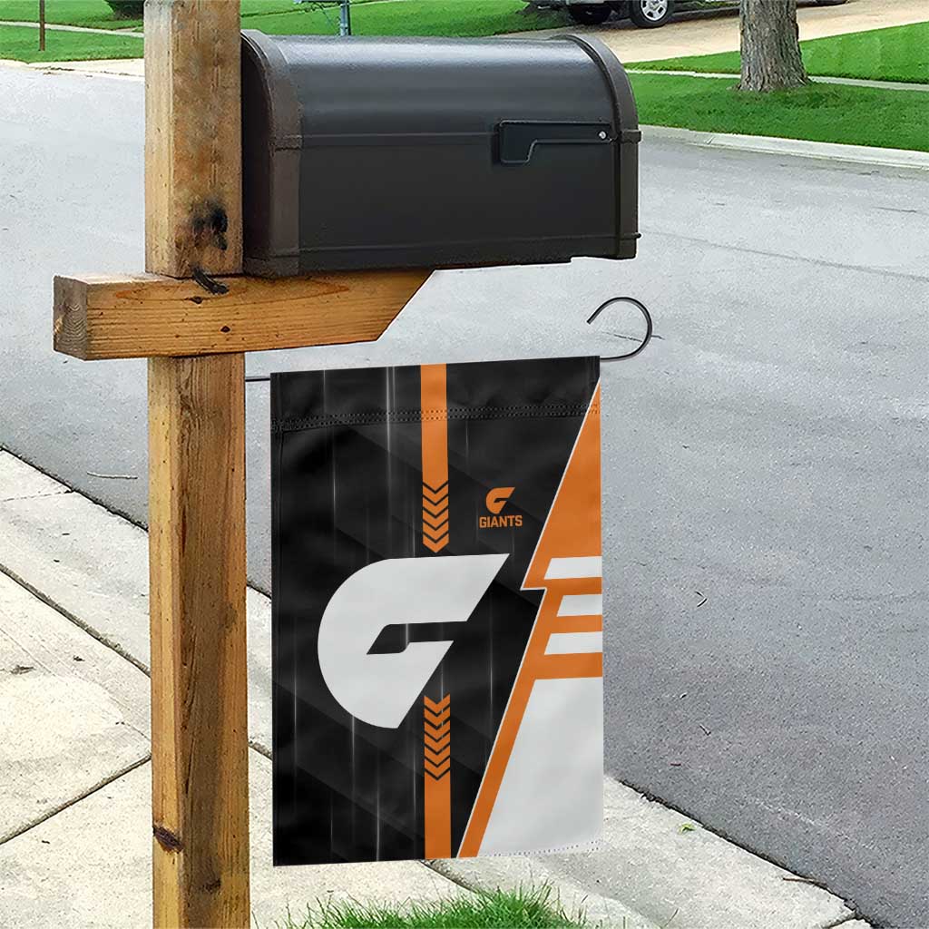 Greater Western Sydney Giants Garden Flag Modern Geometric Sports Graphic Style