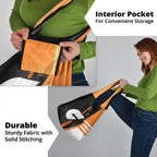 Greater Western Sydney Giants Grocery Bag Modern Geometric Sports Graphic Style