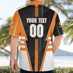 Personalized Greater Western Sydney Giants Hawaiian Shirt Modern Geometric Sports Graphic Style