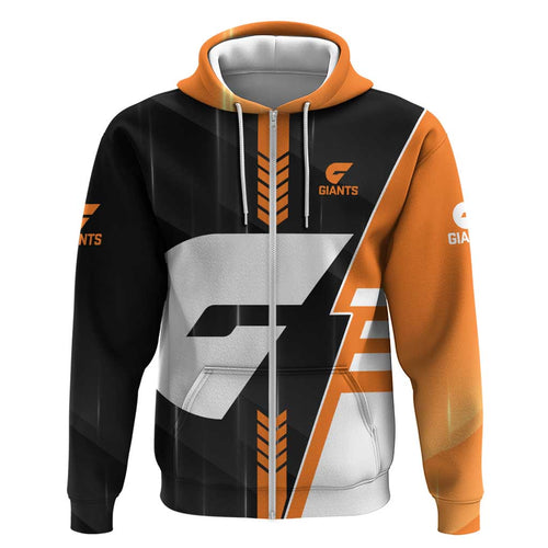 Personalized Greater Western Sydney Giants Hoodie Modern Geometric Sports Graphic Style
