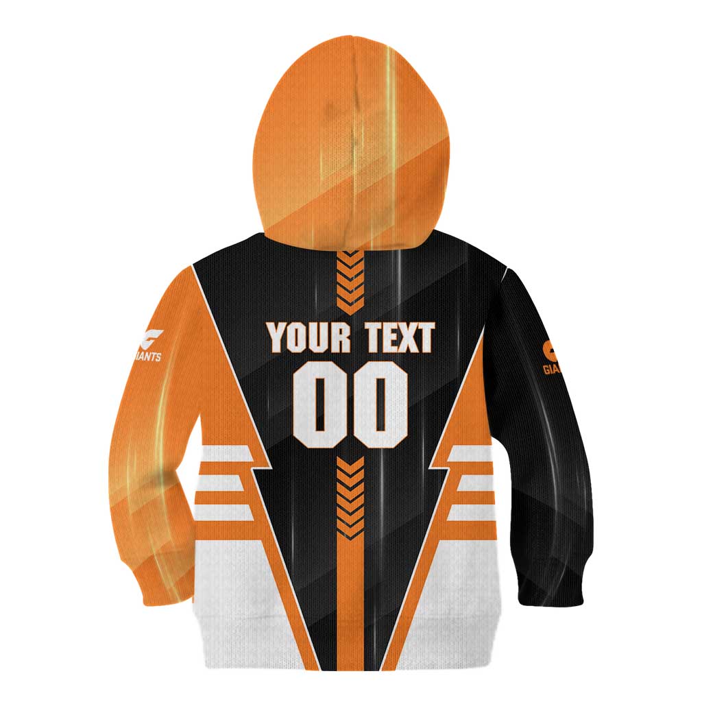 Personalized Greater Western Sydney Giants Kid Hoodie Modern Geometric Sports Graphic Style