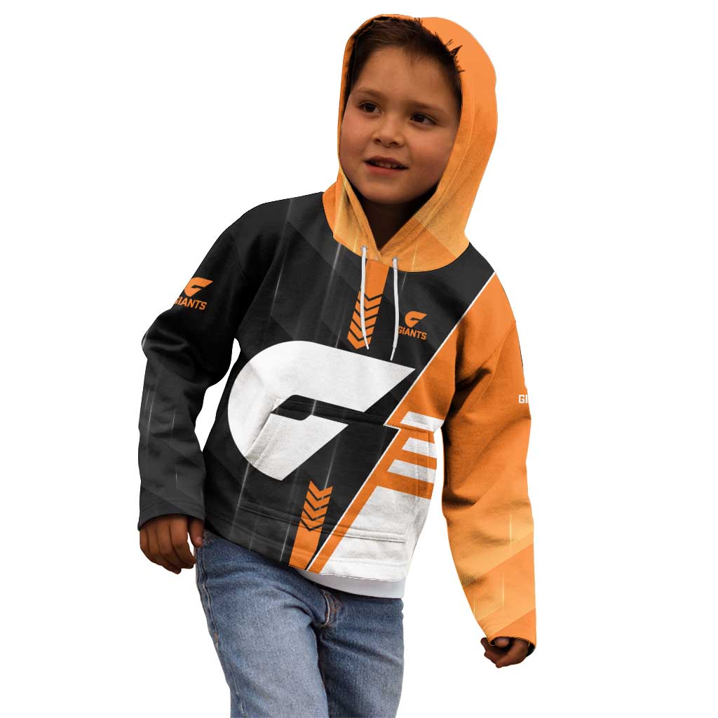 Personalized Greater Western Sydney Giants Kid Hoodie Modern Geometric Sports Graphic Style