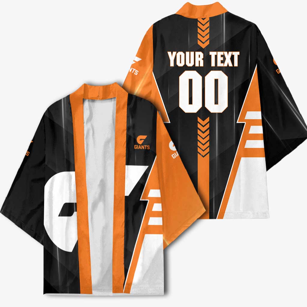 Personalized Greater Western Sydney Giants Kimono Modern Geometric Sports Graphic Style