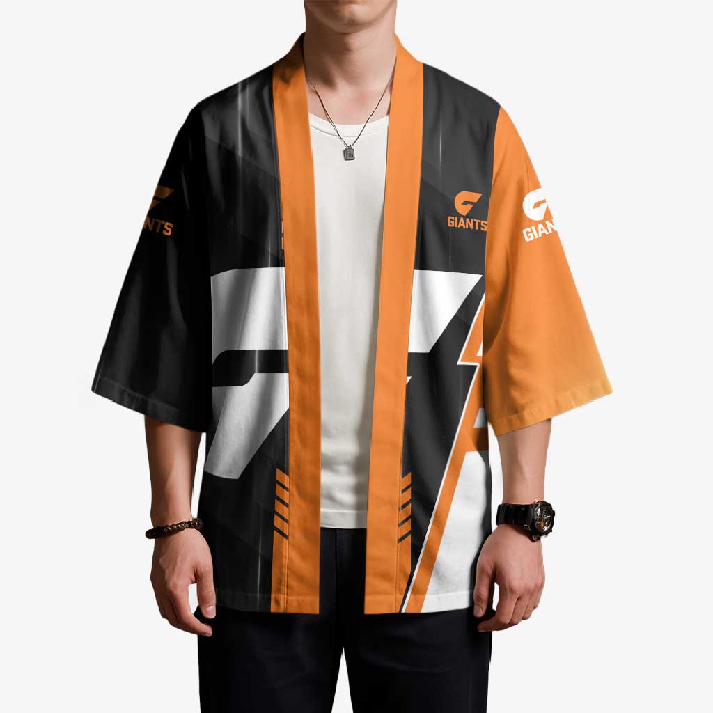 Personalized Greater Western Sydney Giants Kimono Modern Geometric Sports Graphic Style