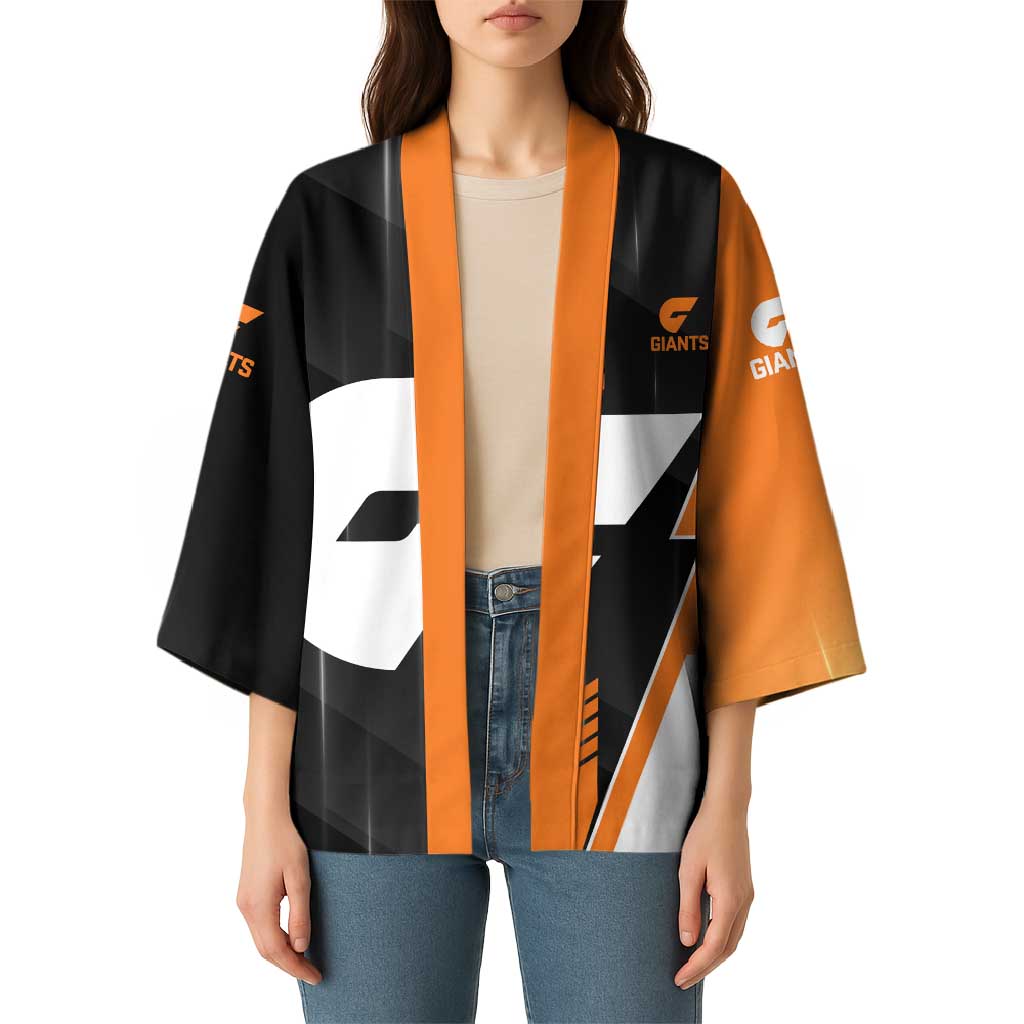 Personalized Greater Western Sydney Giants Kimono Modern Geometric Sports Graphic Style