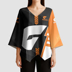 Personalized Greater Western Sydney Giants Kimono Sleeve Blouse Modern Geometric Sports Graphic Style