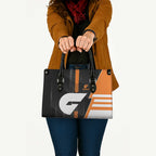 Greater Western Sydney Giants Leather Bag Modern Geometric Sports Graphic Style