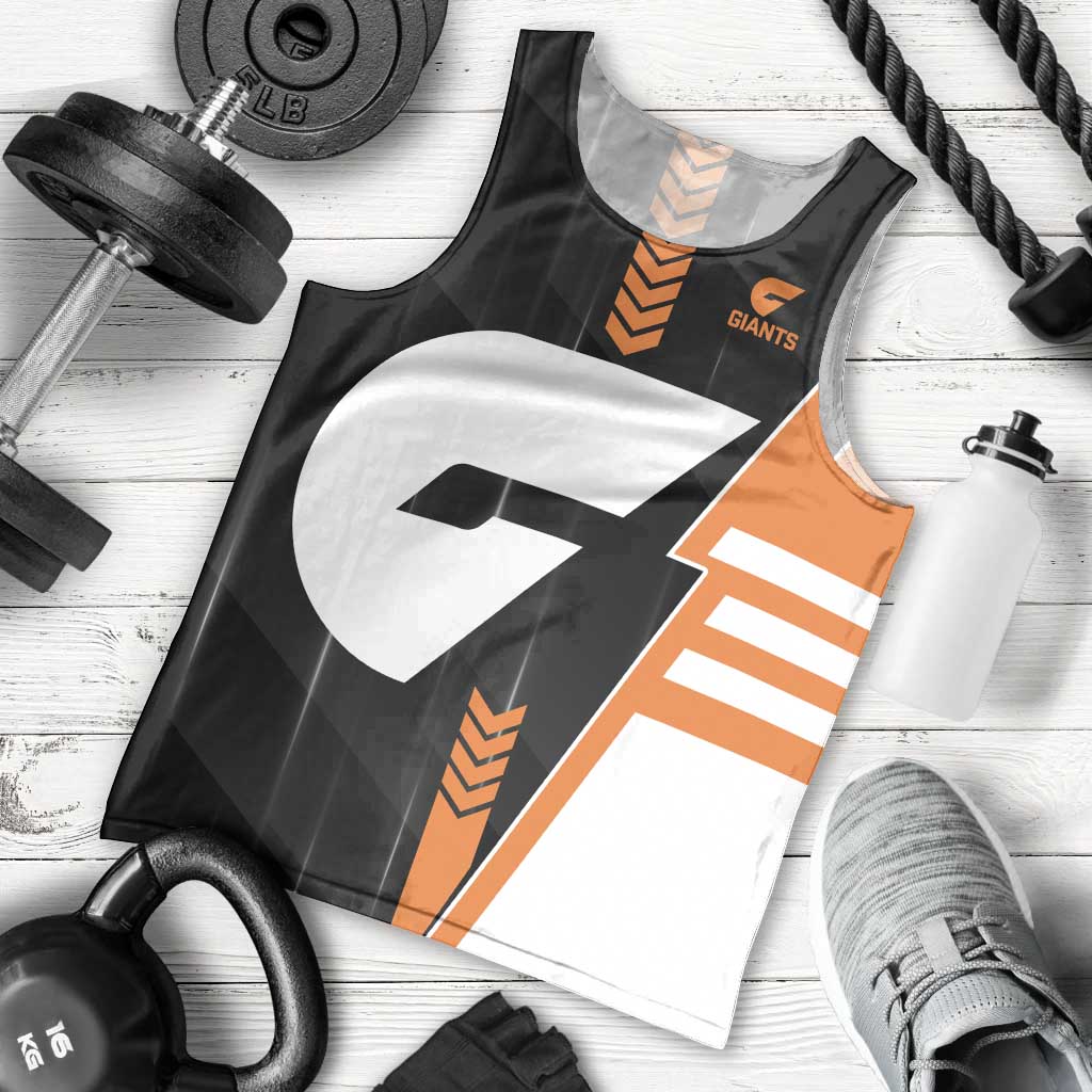 Personalized Greater Western Sydney Giants Men Tank Top Modern Geometric Sports Graphic Style