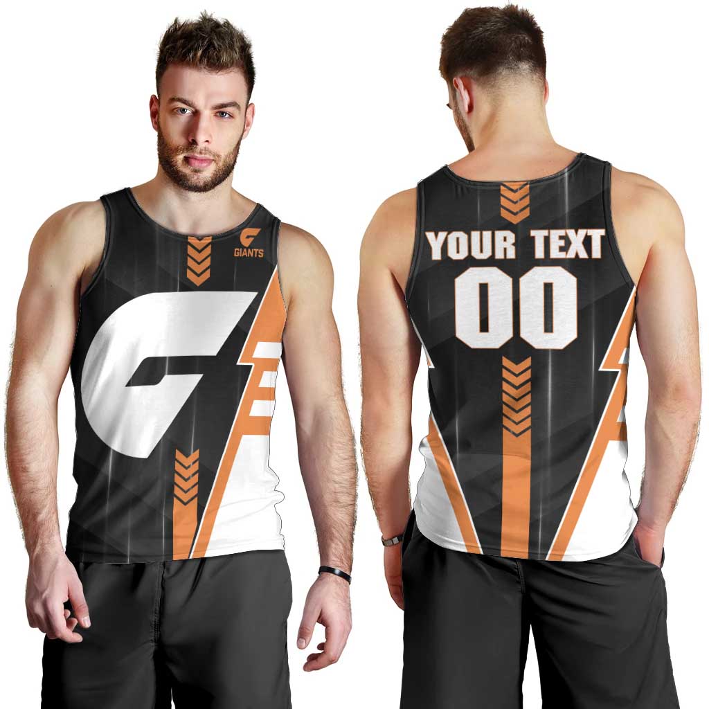 Personalized Greater Western Sydney Giants Men Tank Top Modern Geometric Sports Graphic Style