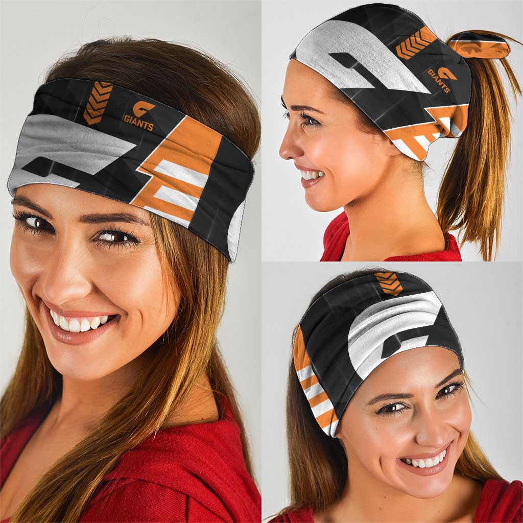 Greater Western Sydney Giants Neck Gaiter Modern Geometric Sports Graphic Style